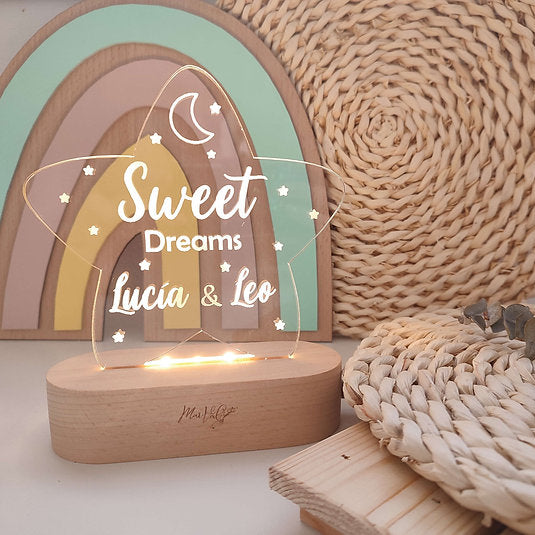 Lampara Estrella con base