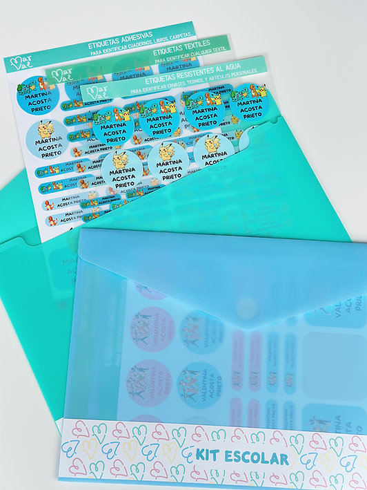 Etiquetas resistentes al agua