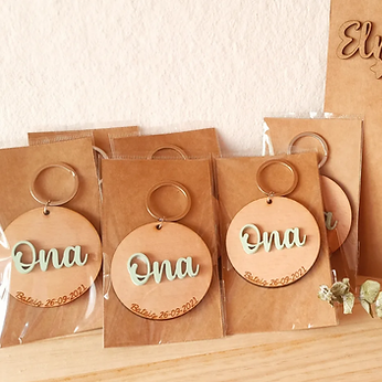 Llaveros recuerdos a color