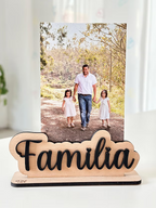 Soporte fotos familia