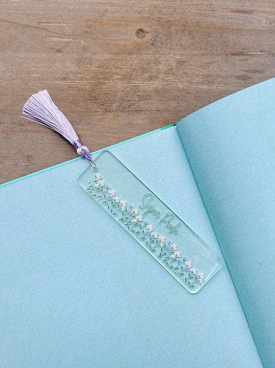 Marca páginas metacrilato