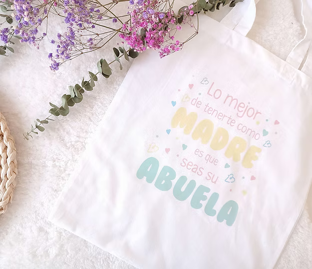 Tote bag Lo mejor de tenerte como...