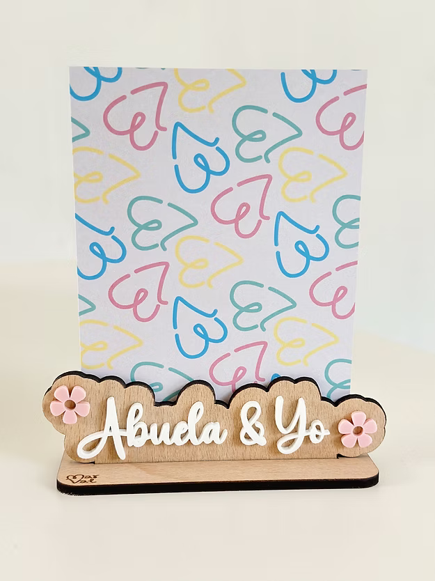 Soporte fotos flowers