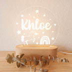 Lampara Circular con base