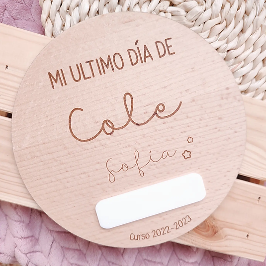 Placa Primer/Último día circular