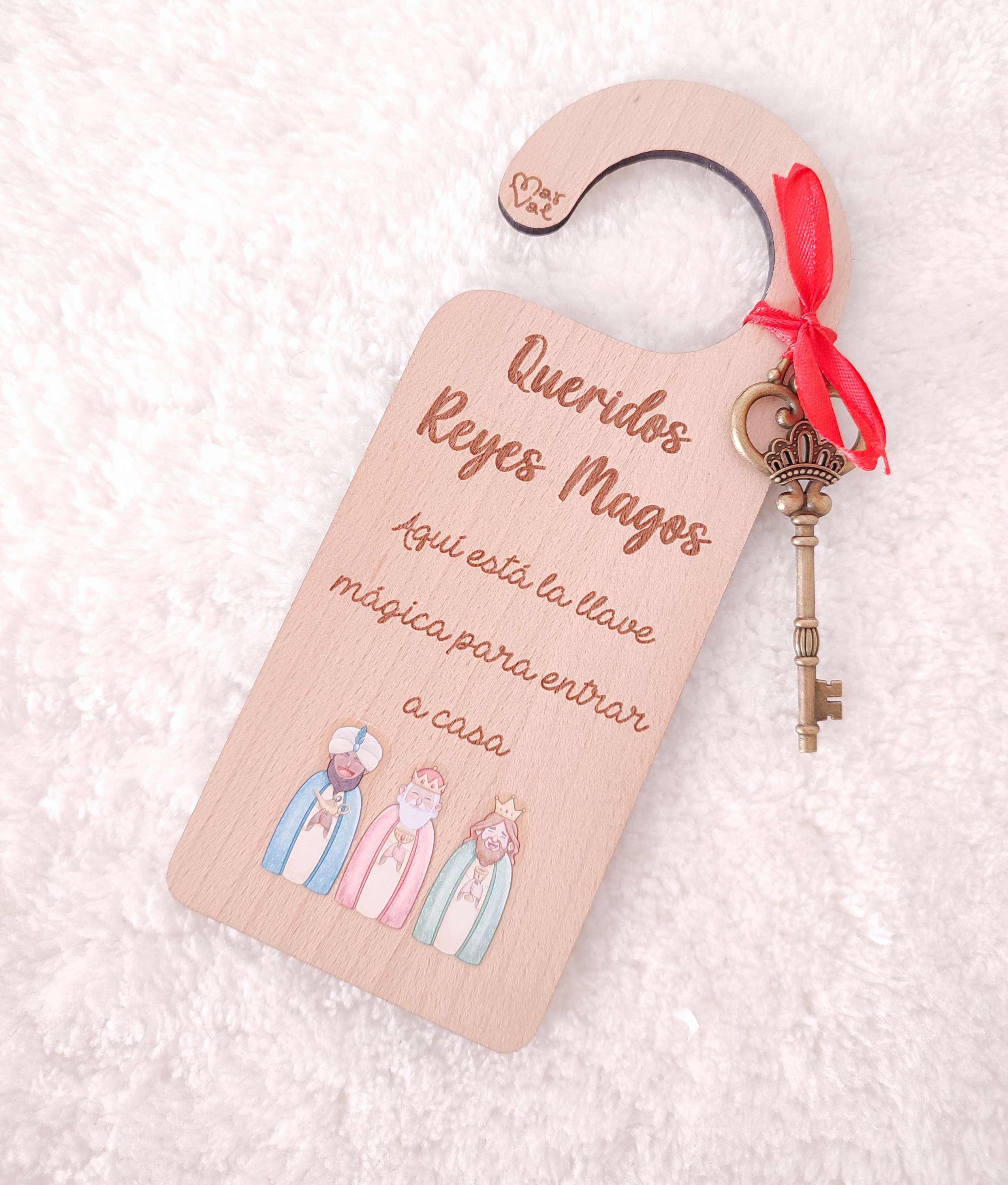 Llave Mágica Papá Noel - Reyes Magos Color