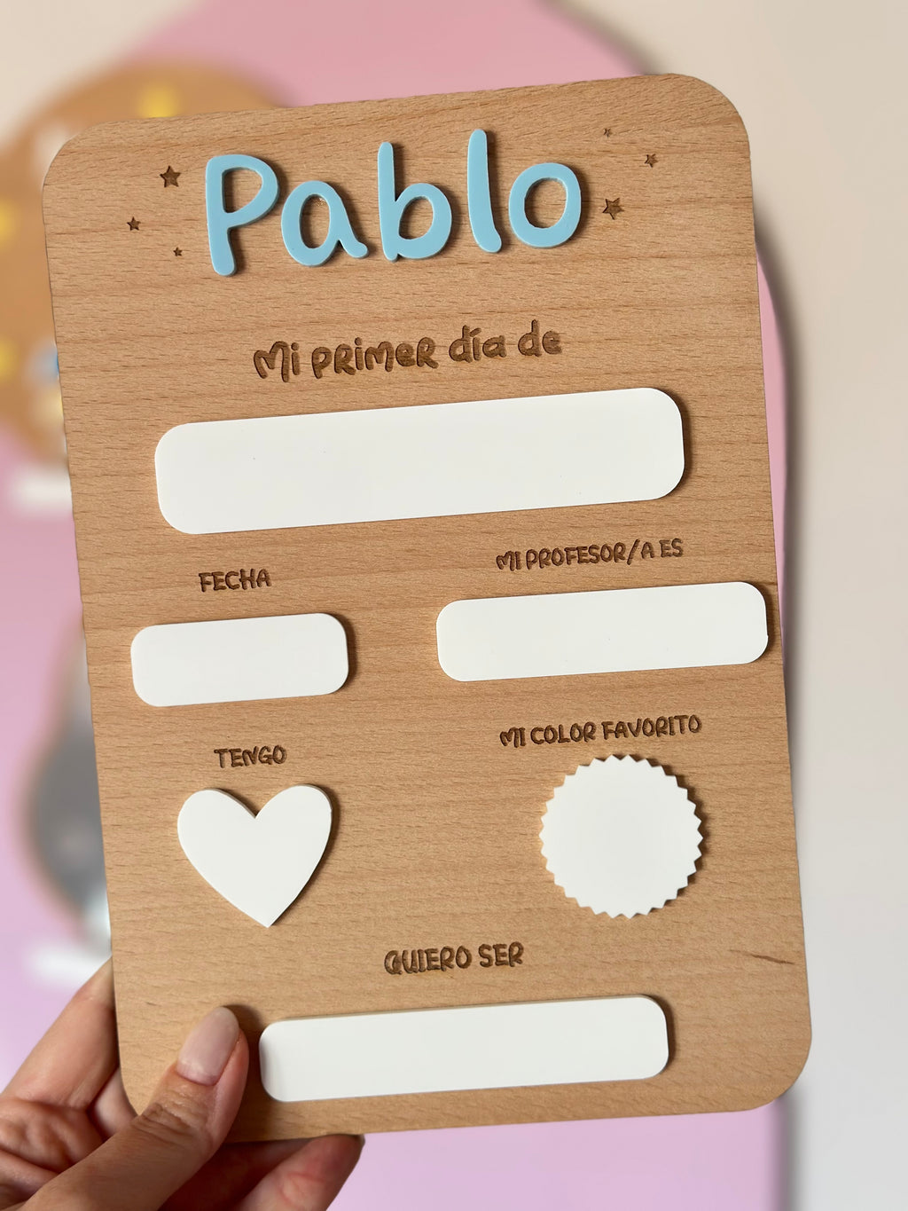 Placa primer día natural