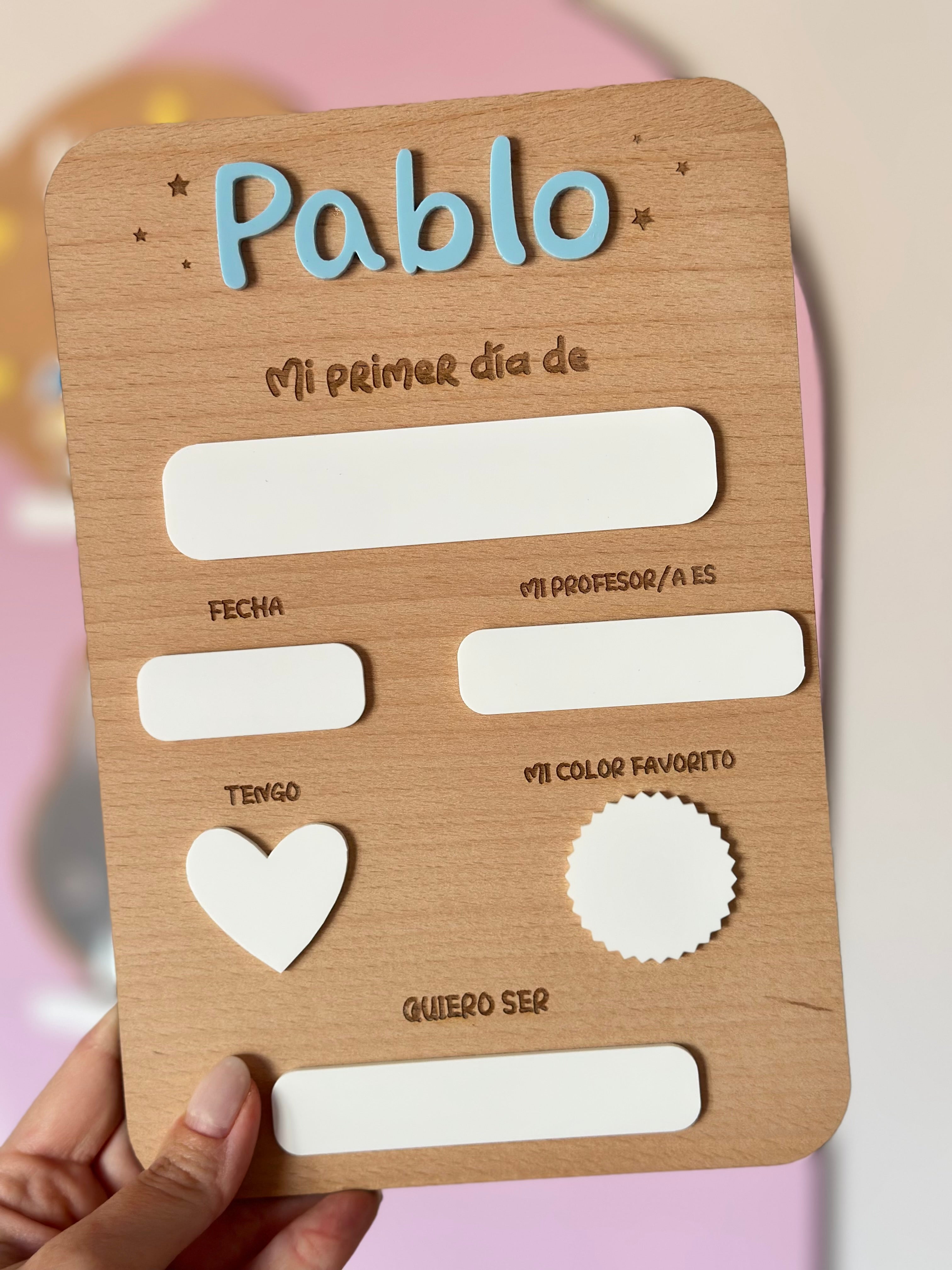 Placa primer día natural
