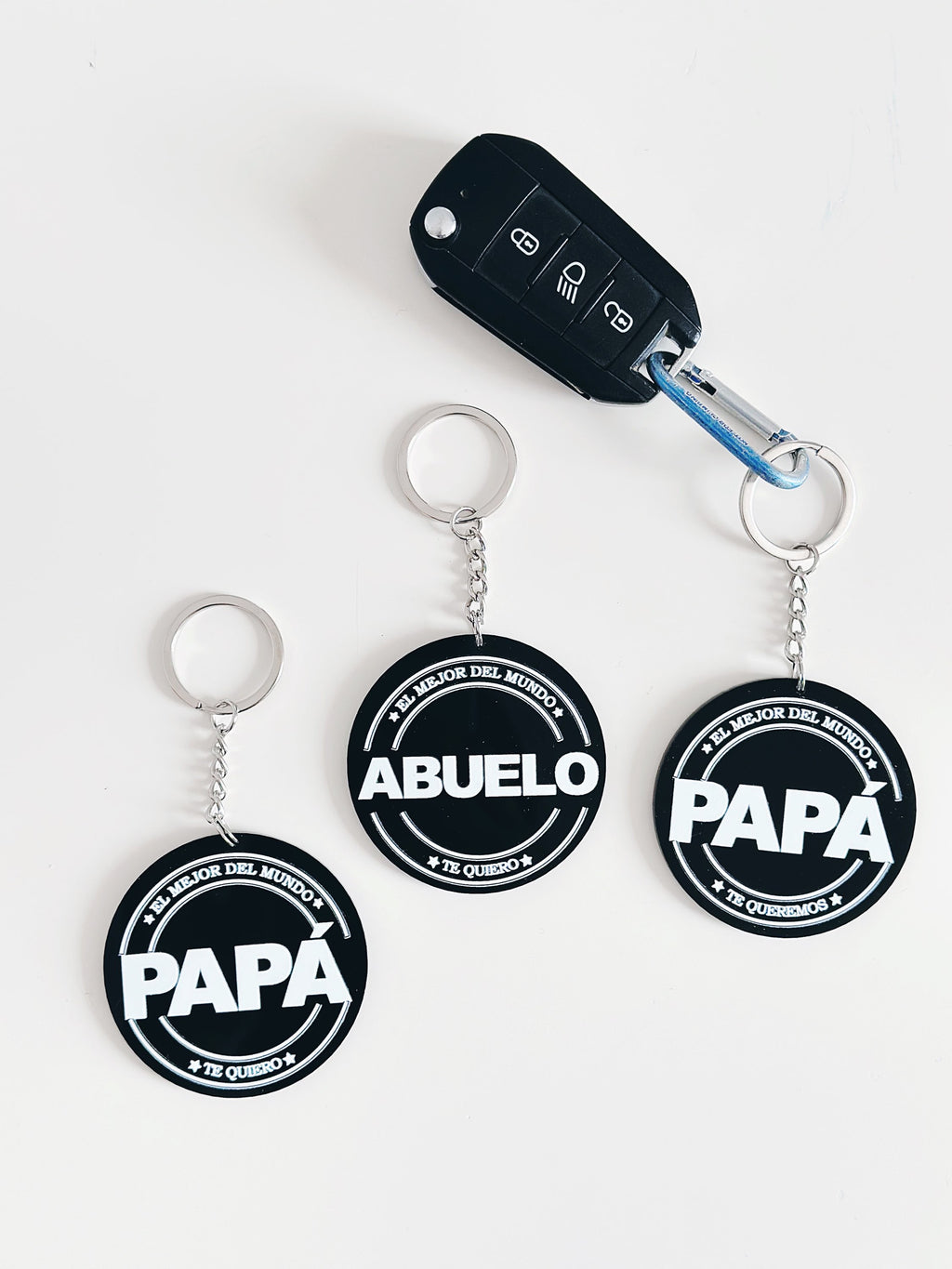 Llavero metacrilato Papa / Abuelo
