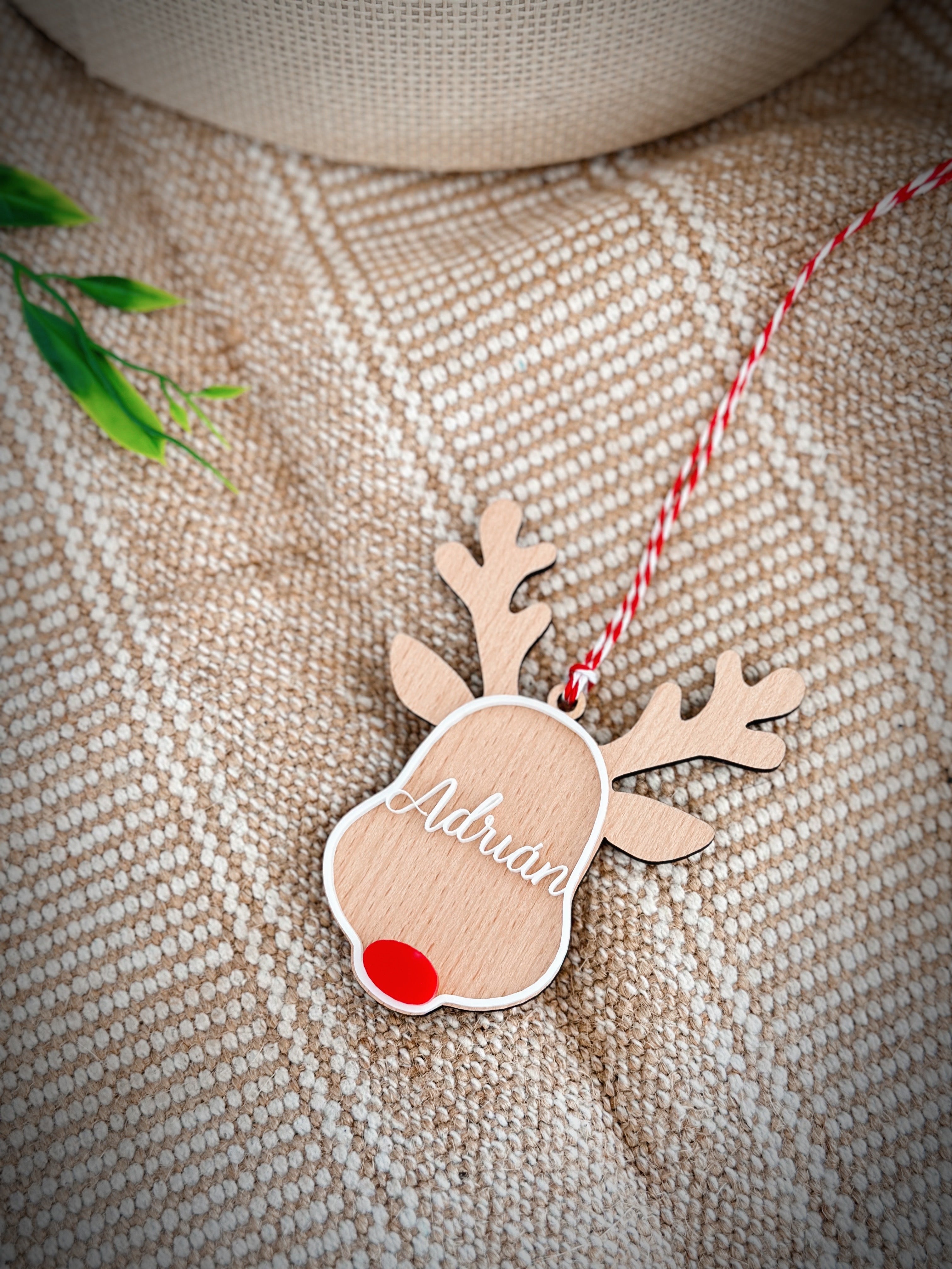 Bola Navidad - Cabeza Reno