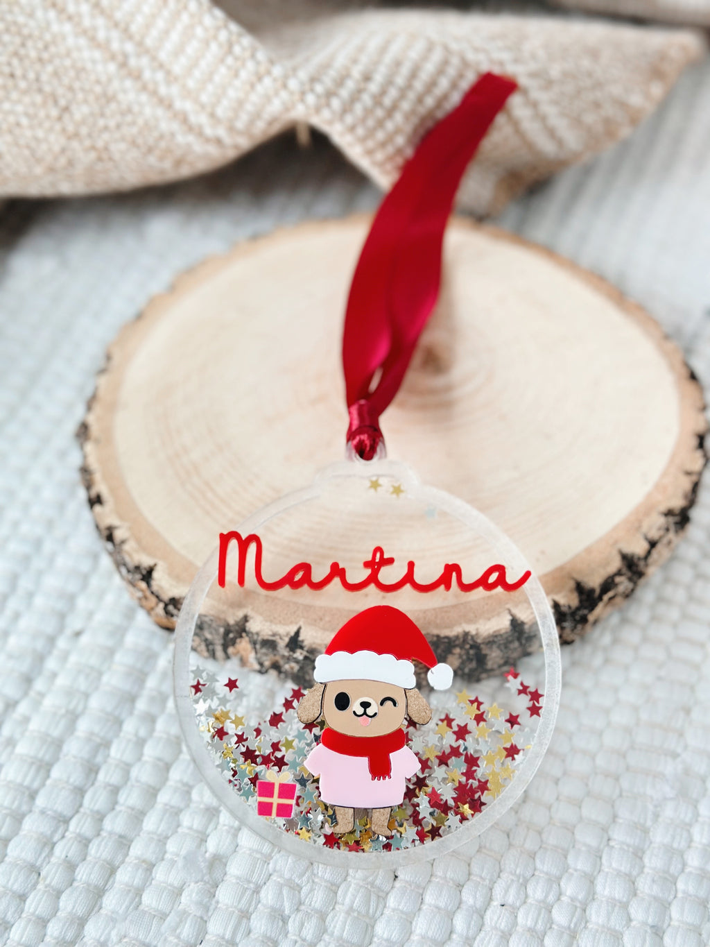 Bola confeti perrito