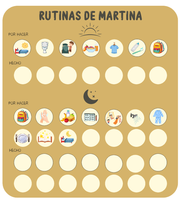 Tabla de Rutinas