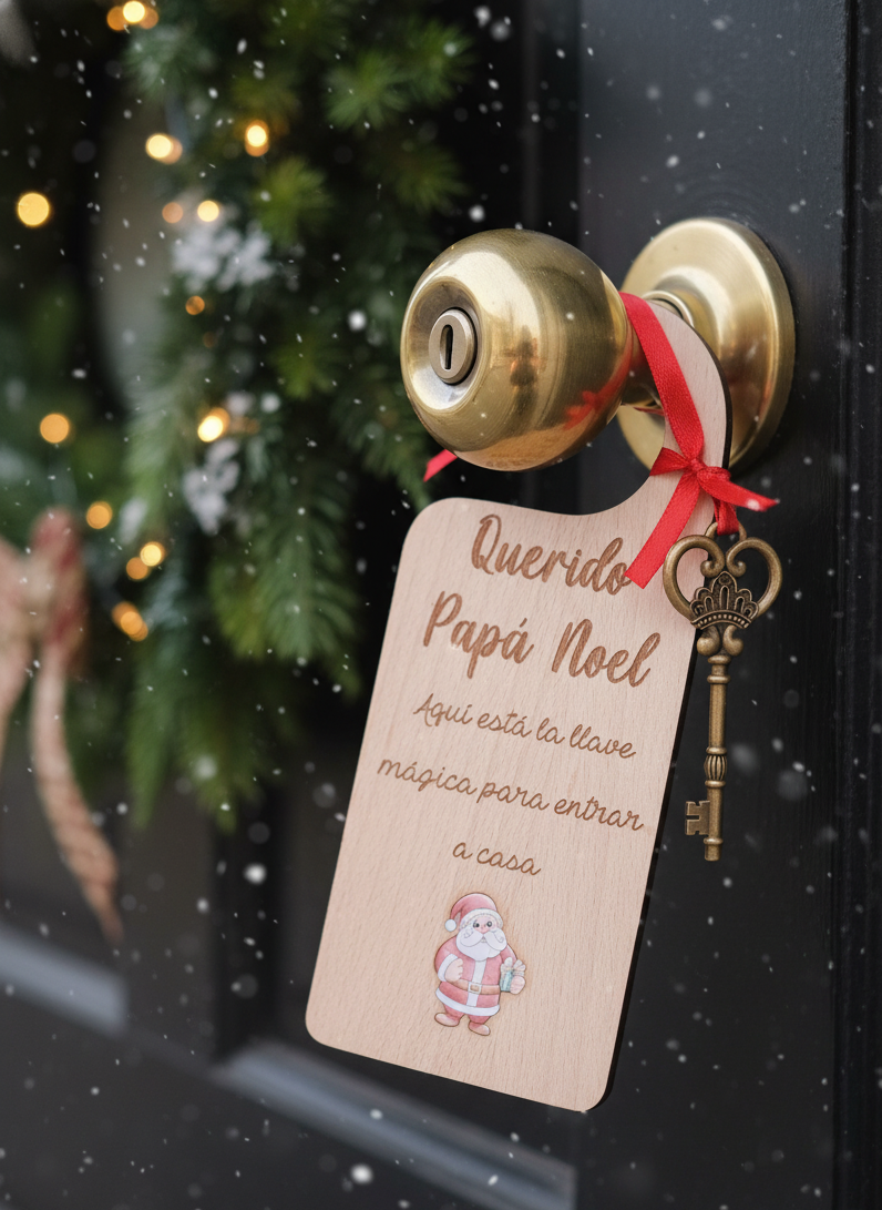 Llave Mágica Papá Noel - Reyes Magos Color
