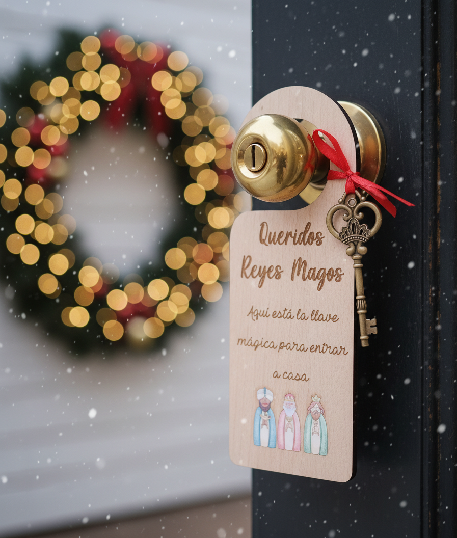 Llave Mágica Papá Noel - Reyes Magos Color