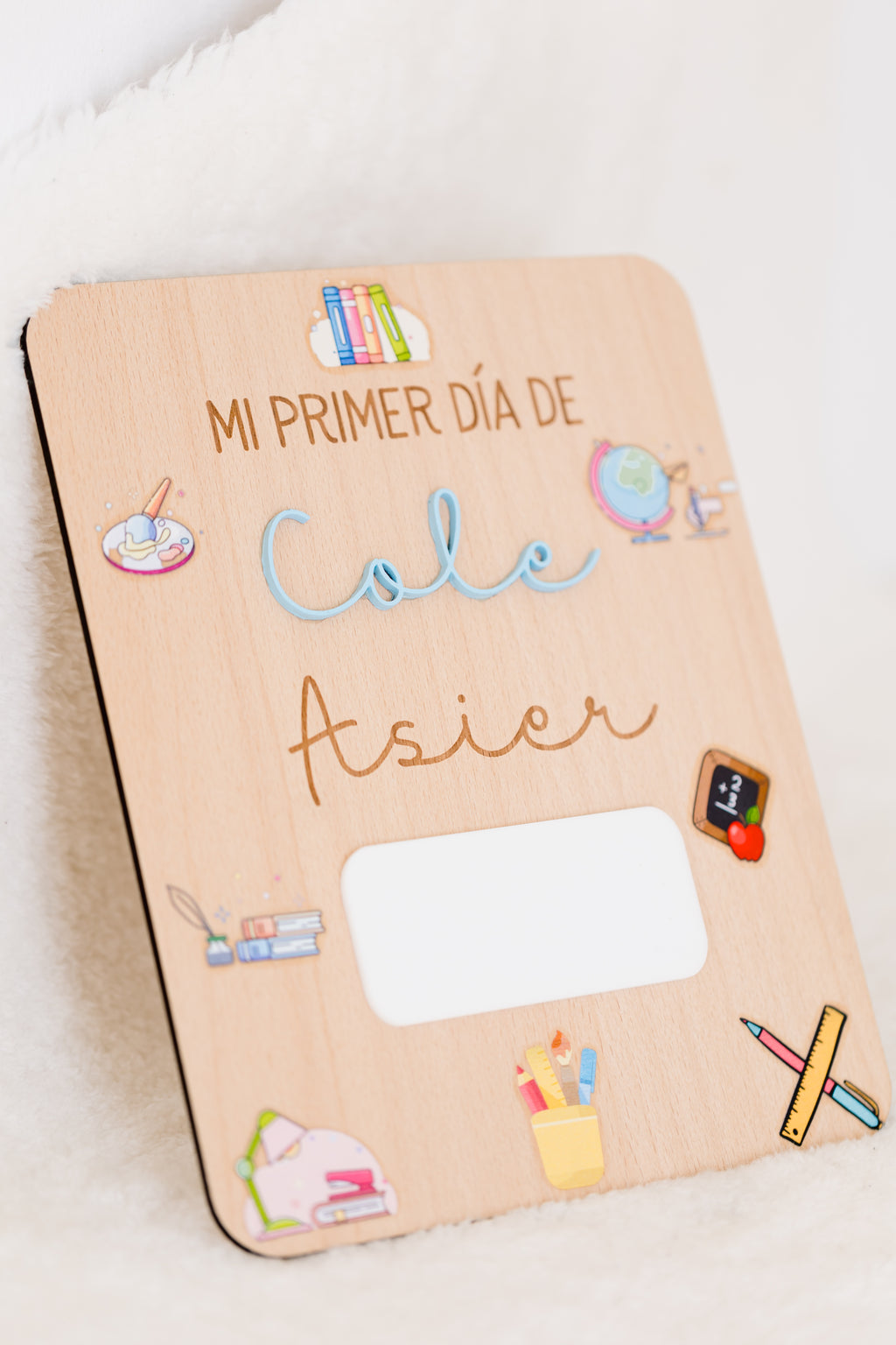 Placa primer día a color