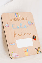 Placa primer día a color