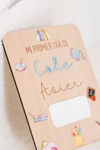 Placa primer día a color