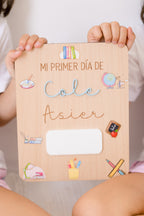 Placa primer día a color