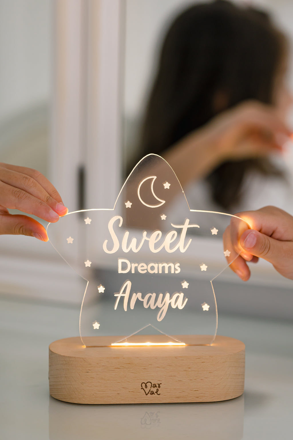 Lampara Estrella con base