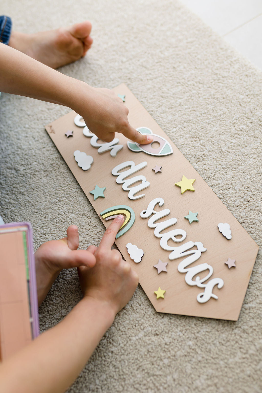 Letrero Leer da Sueños (40 cm)