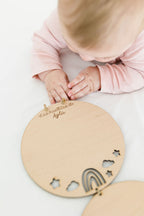 Plaquita Huellas bebé