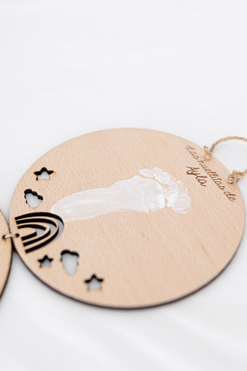 Plaquita Huellas bebé