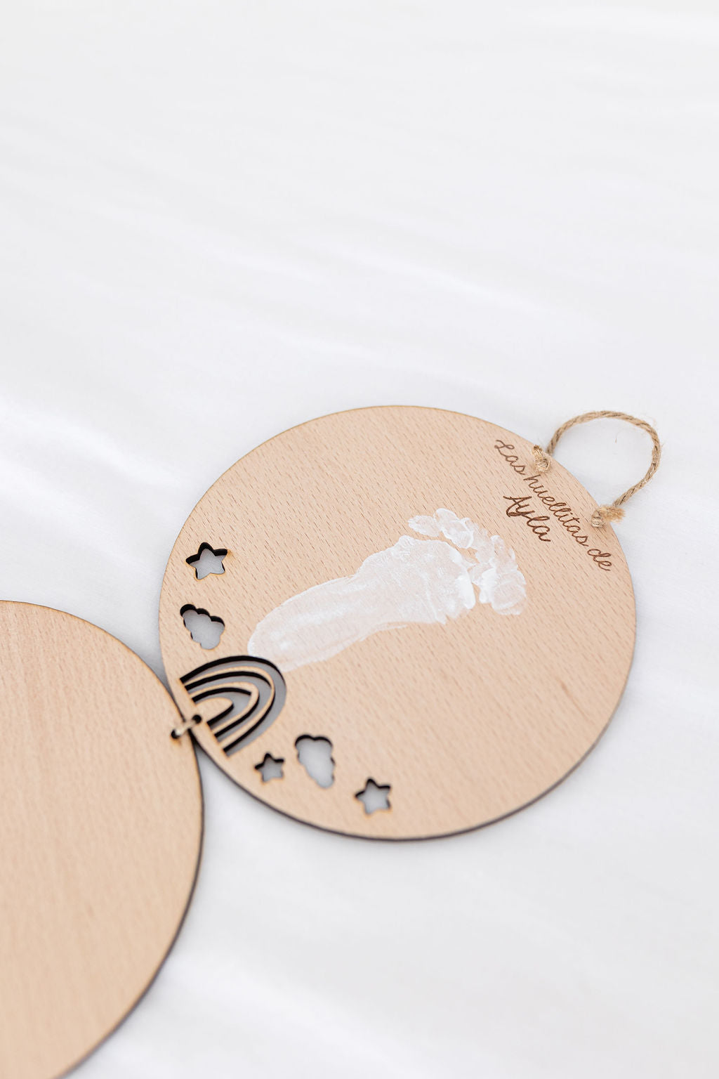 Plaquita Huellas bebé