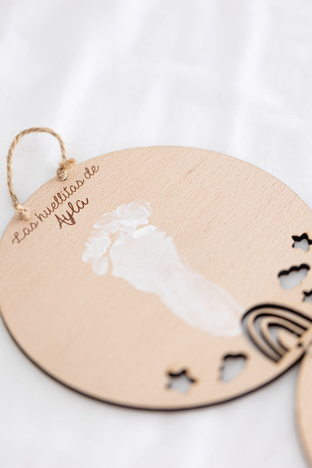 Plaquita Huellas bebé