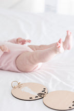 Plaquita Huellas bebé