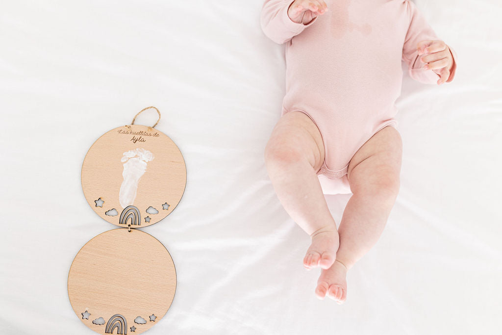 Plaquita Huellas bebé