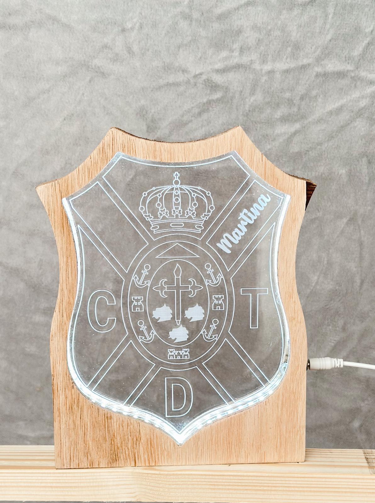 Lampara Escudo Tenerife