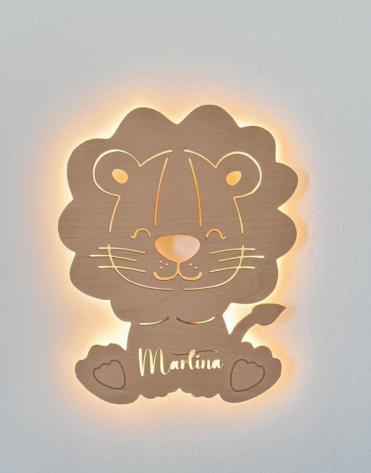 Lámpara pared León