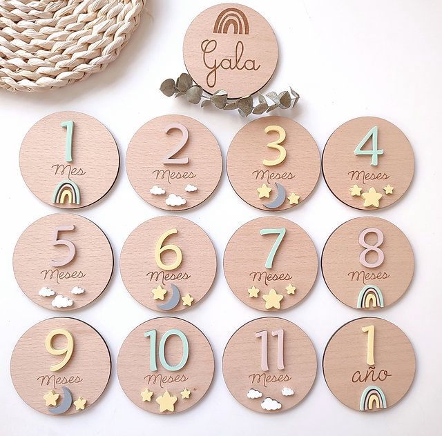 Cumplemes arcoíris a color