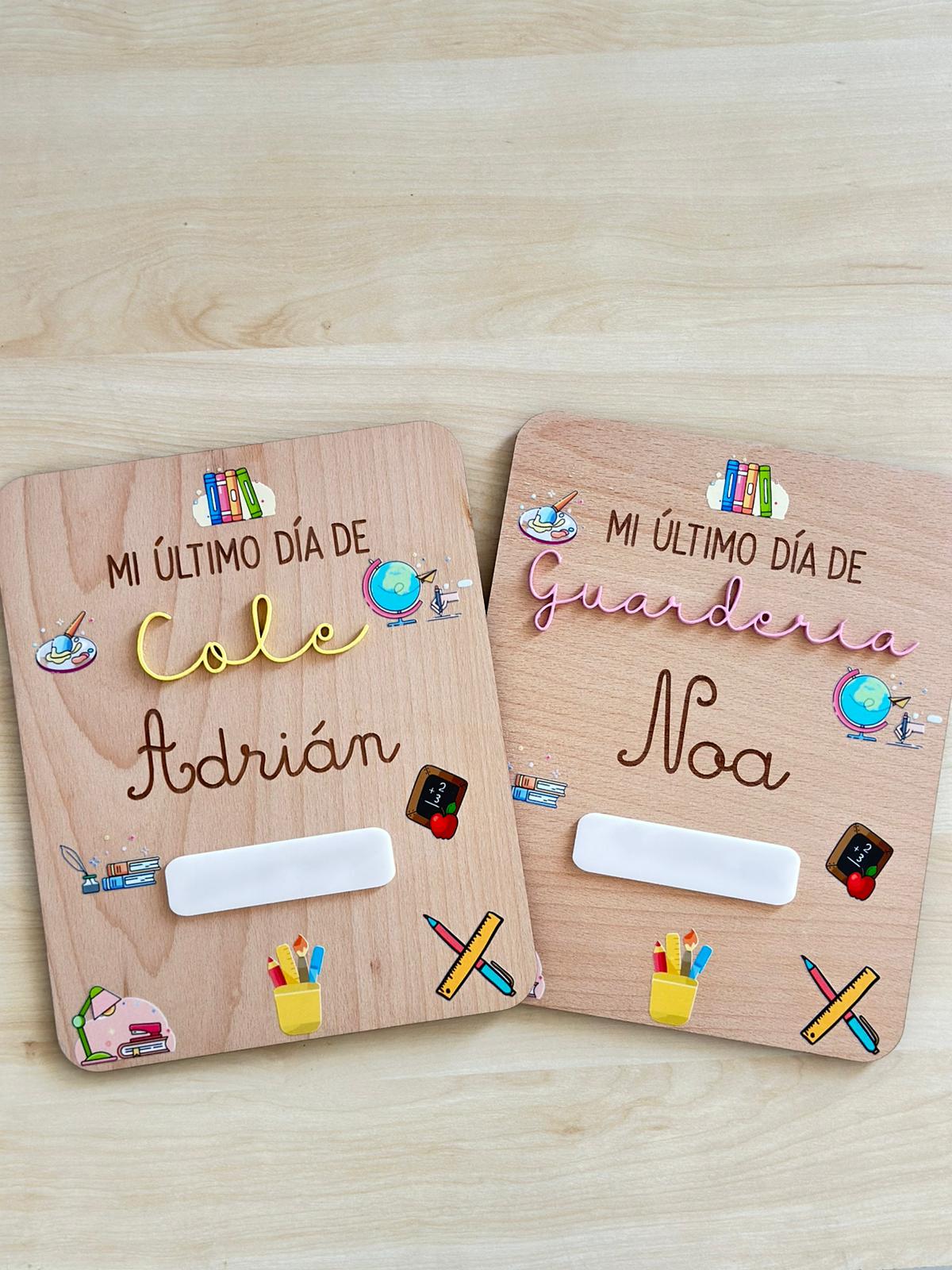 Placa primer día a color