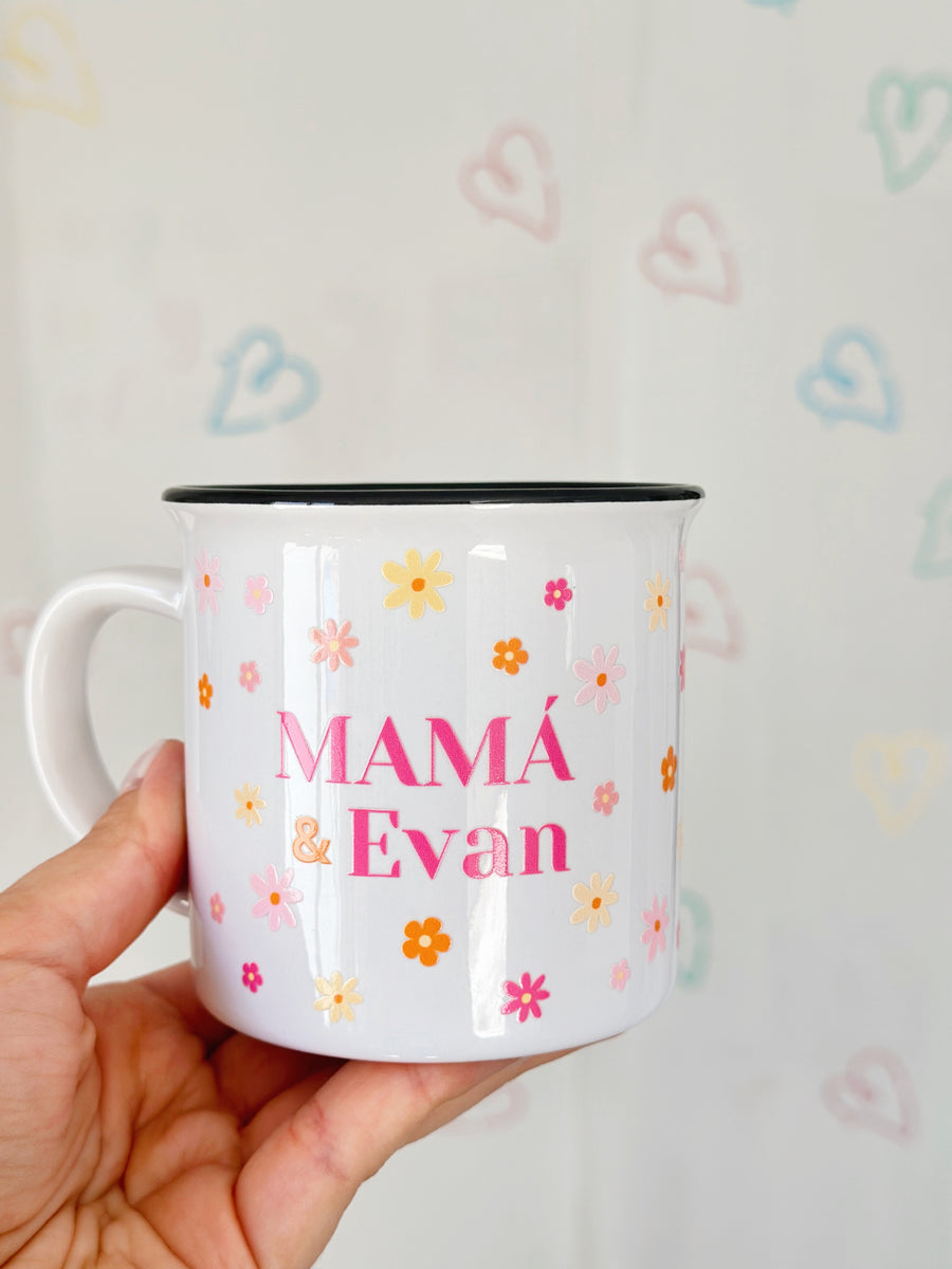 Taza flowers